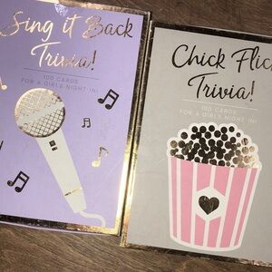 Girls night in chick flick & sing it back trivia